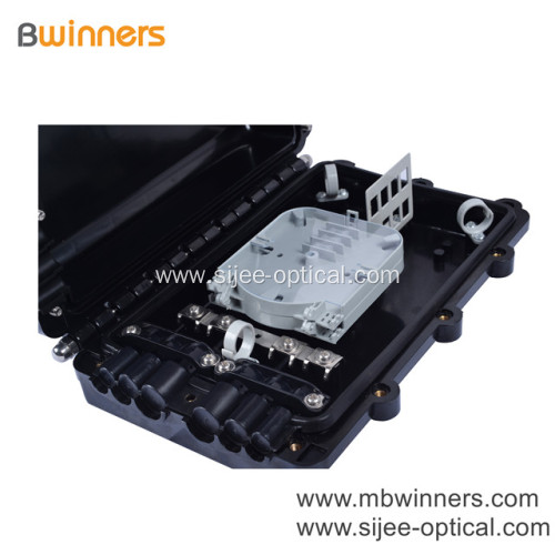 Horizontal Fiber Optic Splice Closure 48 Core 3 In 3 Out